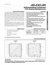 DataSheet MAX14752 pdf